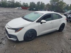 Toyota Corolla salvage cars for sale: 2020 Toyota Corolla SE