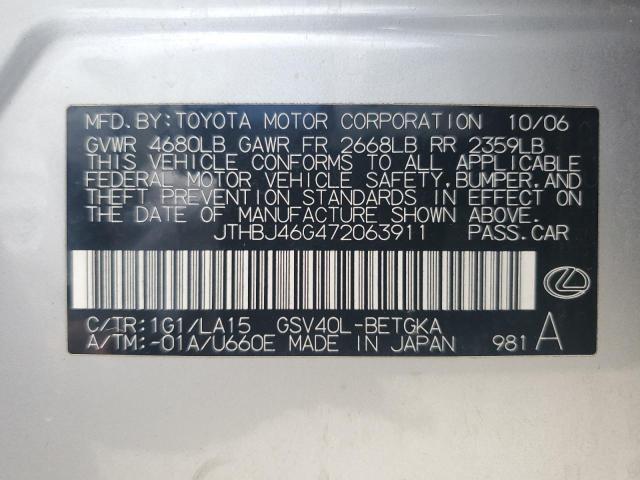 2007 Lexus ES 350