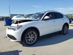 Alfa Romeo Stelvio salvage cars for sale: 2018 Alfa Romeo Stelvio TI Sport