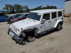 Jeep salvage cars for sale: 2012 Jeep Wrangler Unlimited Sahara