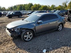 Acura salvage cars for sale: 2009 Acura TSX