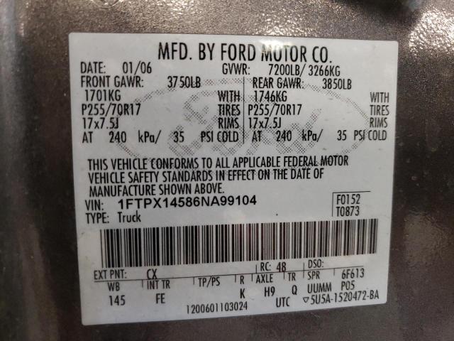 2006 Ford F150