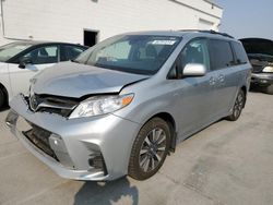 Toyota Sienna le salvage cars for sale: 2019 Toyota Sienna LE