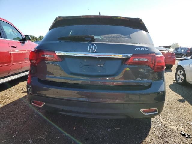 2016 Acura MDX Technology