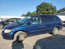 Chrysler Town & Country ex salvage cars for sale: 2001 Chrysler Town & Country EX