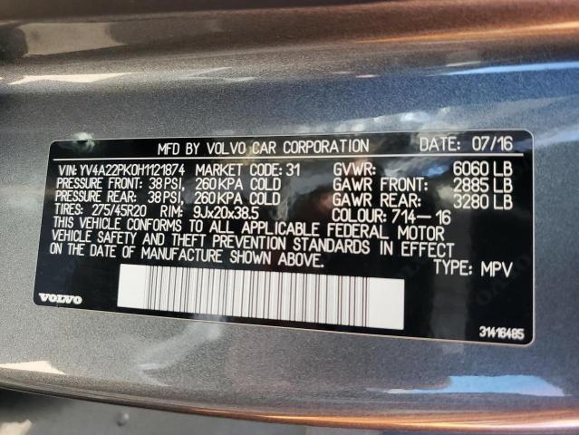 2017 Volvo XC90 T6