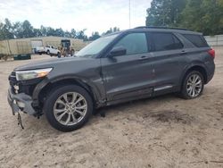 Ford salvage cars for sale: 2020 Ford Explorer XLT