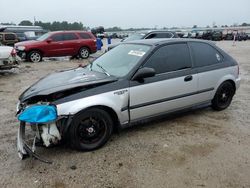 Honda Civic Vehiculos salvage en venta: 1999 Honda Civic DX