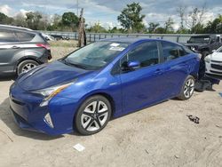 Toyota Prius salvage cars for sale: 2017 Toyota Prius