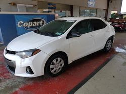 Toyota Corolla Vehiculos salvage en venta: 2016 Toyota Corolla L