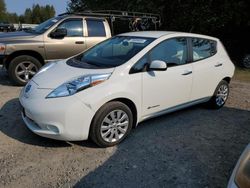 Nissan Leaf salvage cars for sale: 2016 Nissan Leaf SV