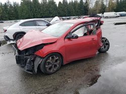 Salvage cars for sale from Copart Arlington, WA: 2021 KIA Forte FE