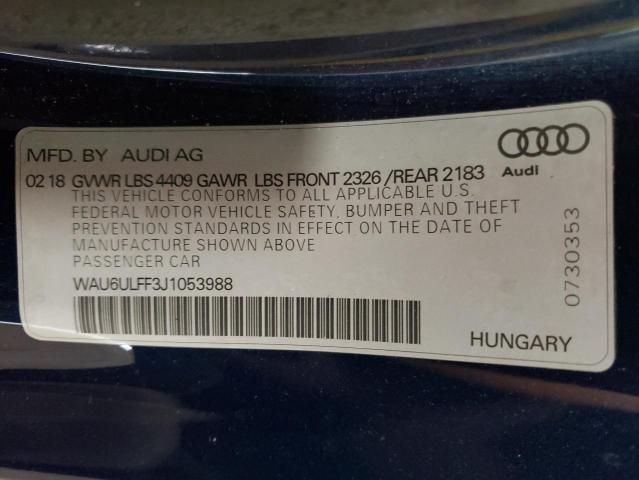 2018 Audi A3 Premium