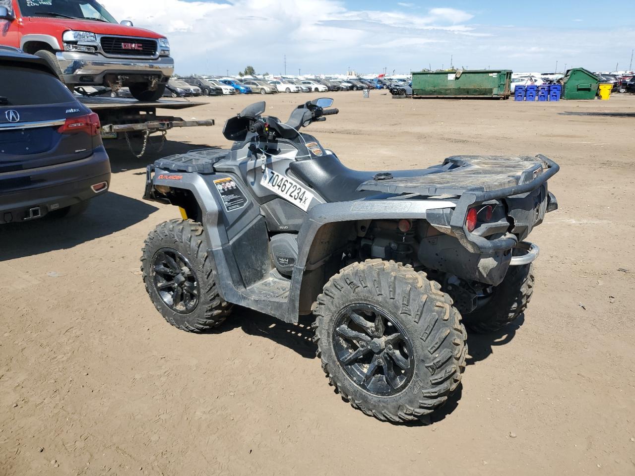 2017 Can-Am Outlander XT 850
