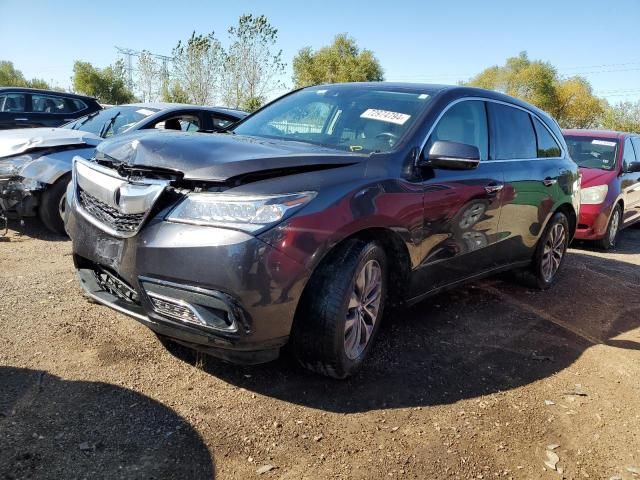 2016 Acura MDX Technology