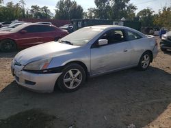 Honda Accord salvage cars for sale: 2003 Honda Accord EX