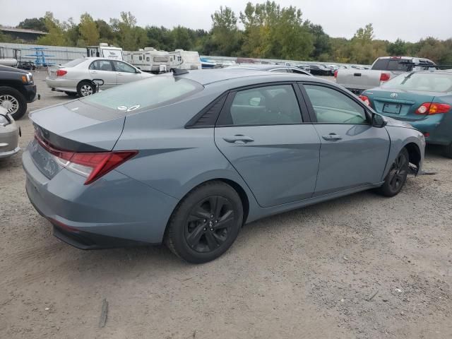 2022 Hyundai Elantra Blue