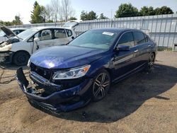 Honda salvage cars for sale: 2017 Honda Accord Sport