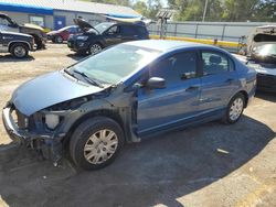 Honda Civic salvage cars for sale: 2010 Honda Civic VP