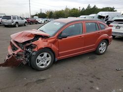 Dodge Caliber salvage cars for sale: 2009 Dodge Caliber SXT