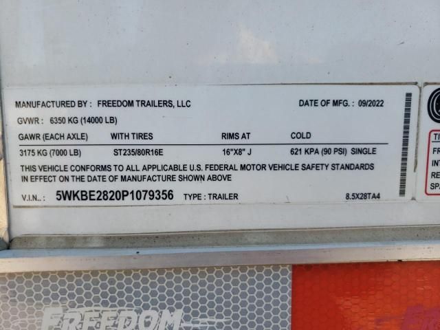 2023 Freedom Trailer