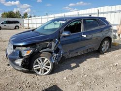 Ford Edge salvage cars for sale: 2017 Ford Edge SEL