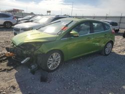 Ford Focus Titanium salvage cars for sale: 2018 Ford Focus Titanium