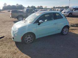 Fiat 500 salvage cars for sale: 2017 Fiat 500 Lounge