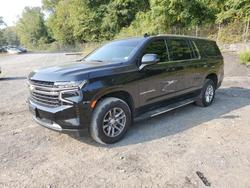 Salvage cars for sale from Copart Marlboro, NY: 2021 Chevrolet Suburban K1500 lt