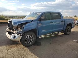 Toyota Tundra salvage cars for sale: 2019 Toyota Tundra Crewmax SR5