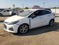 Chevrolet salvage cars for sale: 2019 Chevrolet Cruze Premier