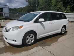 Toyota Sienna le salvage cars for sale: 2015 Toyota Sienna LE