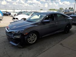 Honda salvage cars for sale: 2018 Honda Civic LX