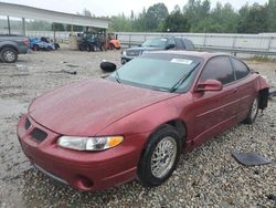 Pontiac salvage cars for sale: 2000 Pontiac Grand Prix GT