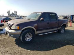 Salvage cars for sale from Copart San Diego, CA: 2001 Ford F150 Supercrew