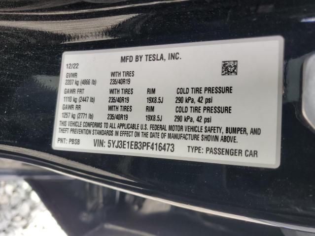 2023 Tesla Model 3