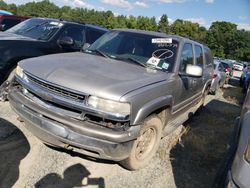 Chevrolet Suburban Vehiculos salvage en venta: 2002 Chevrolet Suburban C1500