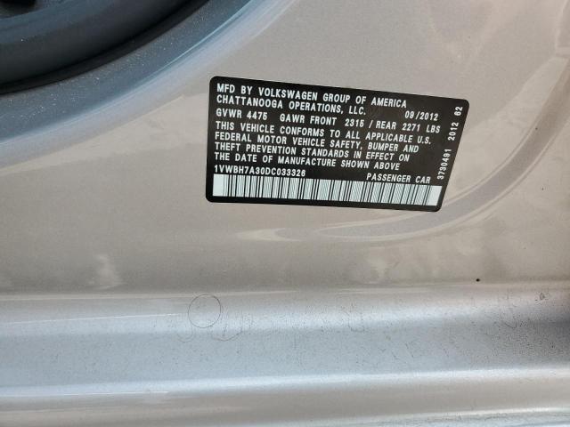 2013 Volkswagen Passat SE