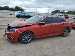 Honda Civic salvage cars for sale: 2020 Honda Civic EXL