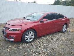 Chevrolet Malibu salvage cars for sale: 2016 Chevrolet Malibu LT