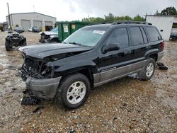 Jeep salvage cars for sale: 2001 Jeep Grand Cherokee Laredo