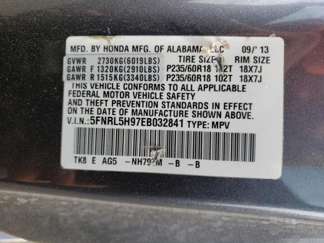 2014 Honda Odyssey Touring
