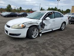 Chevrolet Impala salvage cars for sale: 2012 Chevrolet Impala LTZ