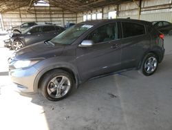 Honda hr-v salvage cars for sale: 2017 Honda HR-V LX