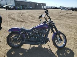 Harley-Davidson salvage cars for sale: 2014 Harley-Davidson Fxdb Dyna Street BOB