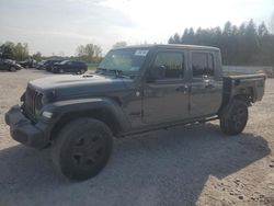 Jeep Gladiator salvage cars for sale: 2020 Jeep Gladiator Sport