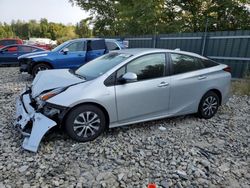 Toyota Prius salvage cars for sale: 2021 Toyota Prius LE