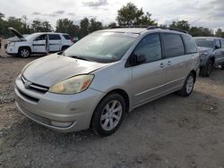 Toyota Sienna ce salvage cars for sale: 2004 Toyota Sienna CE