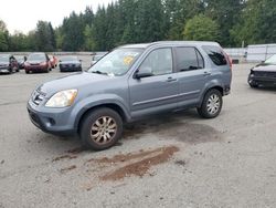 Honda crv salvage cars for sale: 2006 Honda CR-V SE