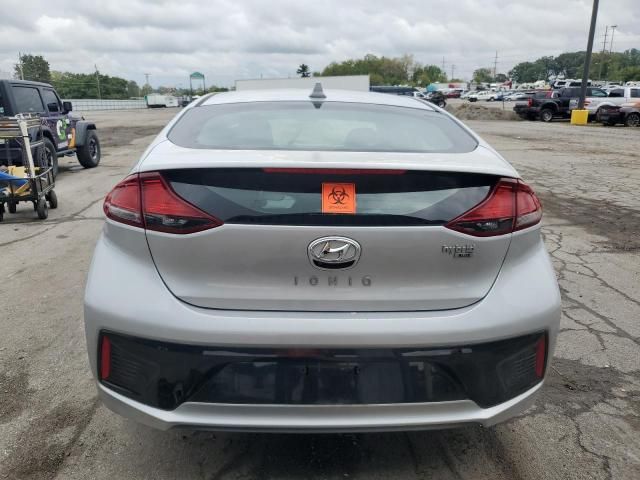 2019 Hyundai Ioniq Blue